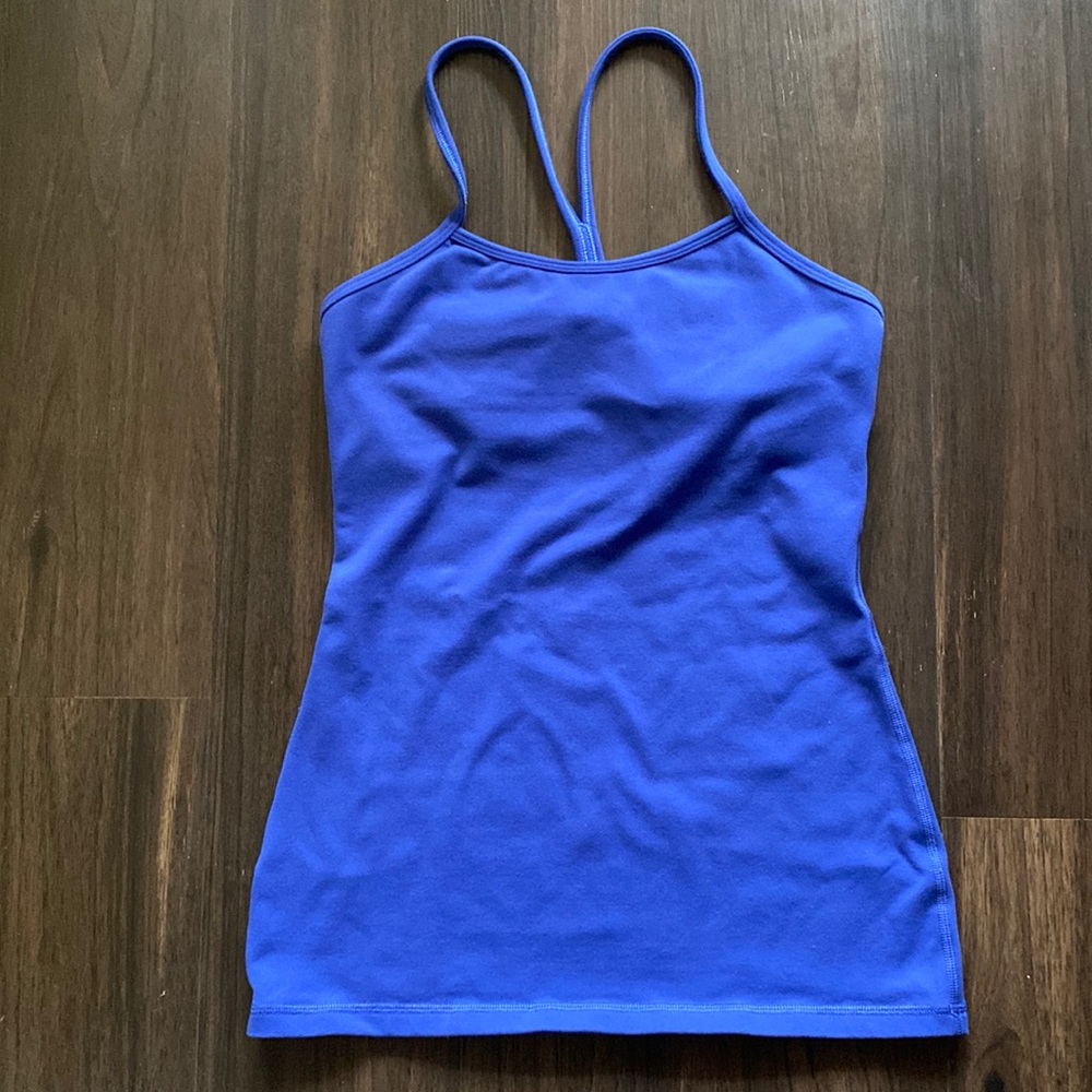 Lulu Lemon Cobalt Blue Razorback Tank